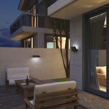 Plana 13W Outdoor Wall Light